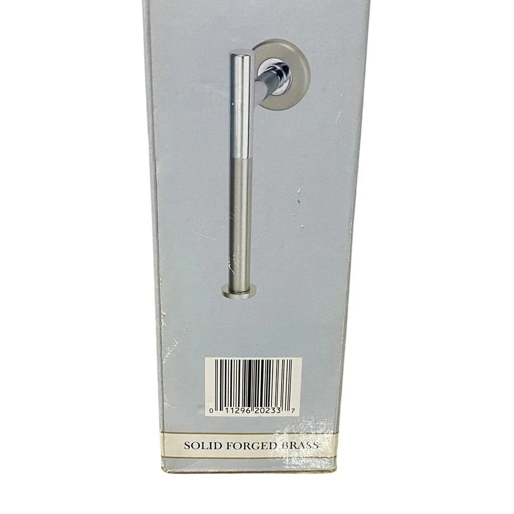 Gatco Latitude Toilet Tissue Holder Solid Brass Satin Nickel Chrome Modern 4203